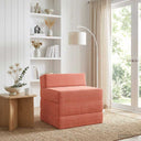 vidaXL Vouwbare Sofa Bed Lichtgrijs 70 x 60 x 63 cm Stof