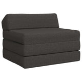 vidaXL Vouwbare Sofa Bed Lichtgrijs 70 x 60 x 63 cm Stof