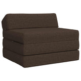vidaXL Vouwbare Sofa Bed Lichtgrijs 70 x 60 x 63 cm Stof