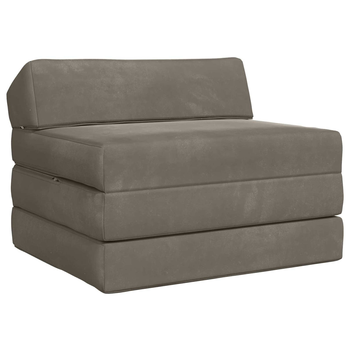 vidaXL Vouwbare Sofa Bed Lichtgrijs 70 x 60 x 63 cm Stof
