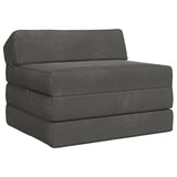 vidaXL Vouwbare Sofa Bed Lichtgrijs 70 x 60 x 63 cm Stof