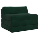 vidaXL Vouwbare Sofa Bed Lichtgrijs 70 x 60 x 63 cm Stof