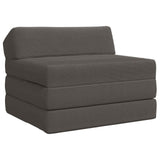 vidaXL Vouwbare Sofa Bed Lichtgrijs 70 x 60 x 63 cm Stof