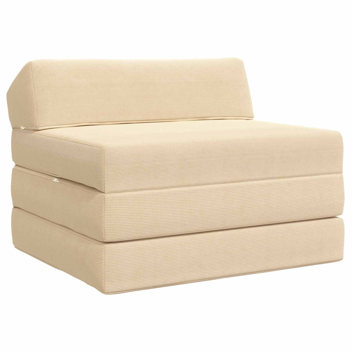 vidaXL Vouwbare Sofa Bed Lichtgrijs 70 x 60 x 63 cm Stof