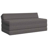 vidaXL Vouwbare Sofa Bed Lichtgrijs 120 x 60 x 49 cm Stof