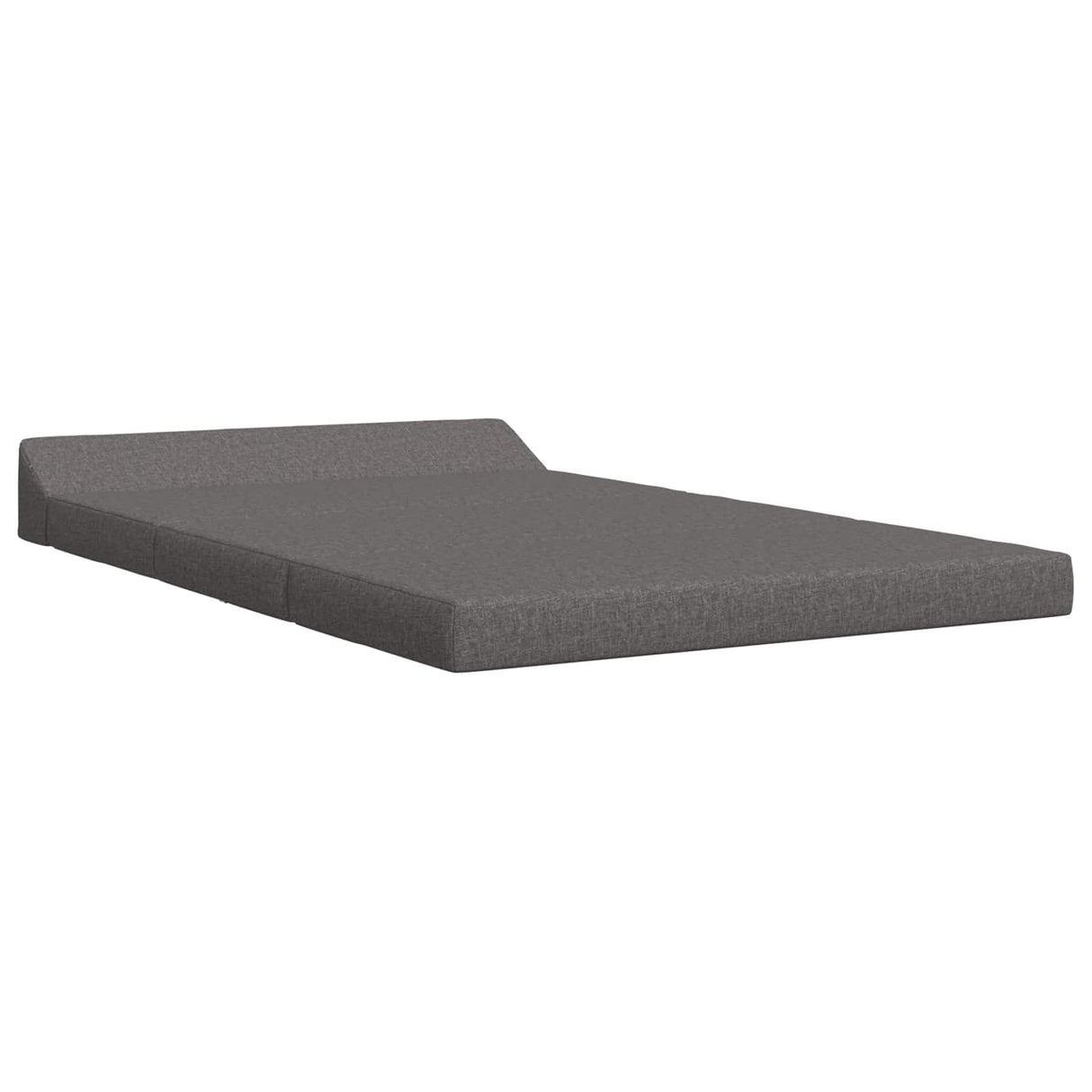 vidaXL Vouwbare Sofa Bed Lichtgrijs 120 x 60 x 49 cm Stof