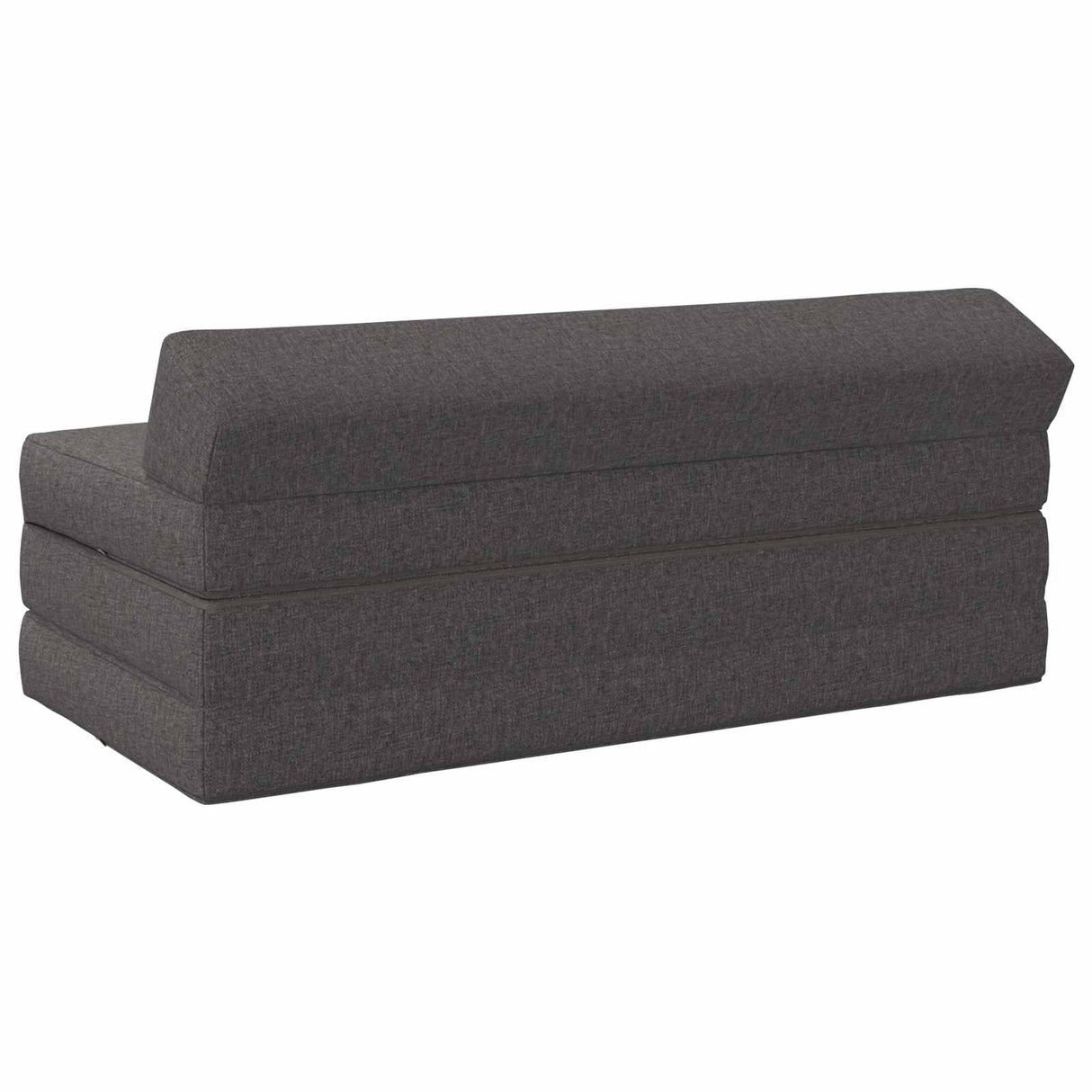 vidaXL Vouwbare Sofa Bed Lichtgrijs 120 x 60 x 49 cm Stof