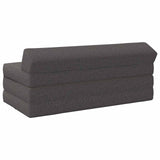 vidaXL Vouwbare Sofa Bed Lichtgrijs 120 x 60 x 49 cm Stof