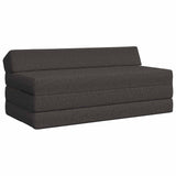 vidaXL Vouwbare Sofa Bed Lichtgrijs 120 x 60 x 49 cm Stof