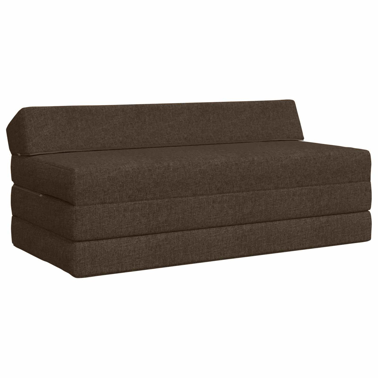 vidaXL Vouwbare Sofa Bed Lichtgrijs 120 x 60 x 49 cm Stof