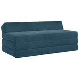 vidaXL Vouwbare Sofa Bed Lichtgrijs 120 x 60 x 49 cm Stof