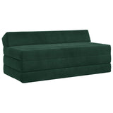 vidaXL Vouwbare Sofa Bed Lichtgrijs 120 x 60 x 49 cm Stof