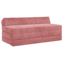 vidaXL Vouwbare Sofa Bed Lichtgrijs 120 x 60 x 49 cm Stof