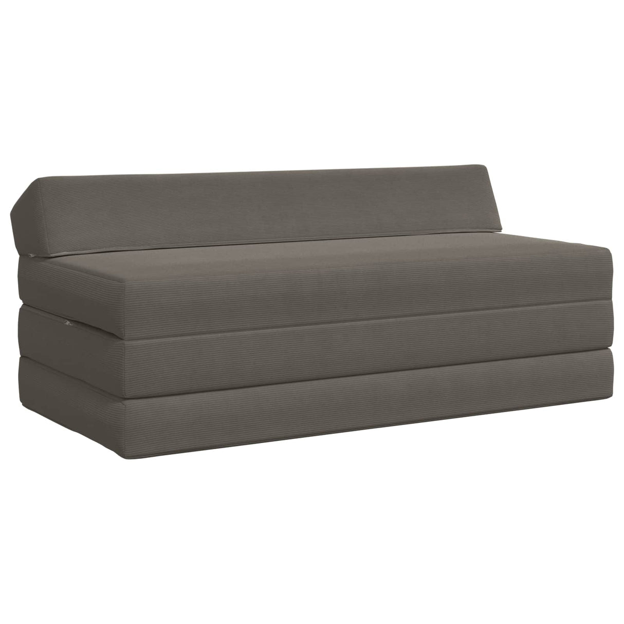 vidaXL Vouwbare Sofa Bed Lichtgrijs 120 x 60 x 49 cm Stof