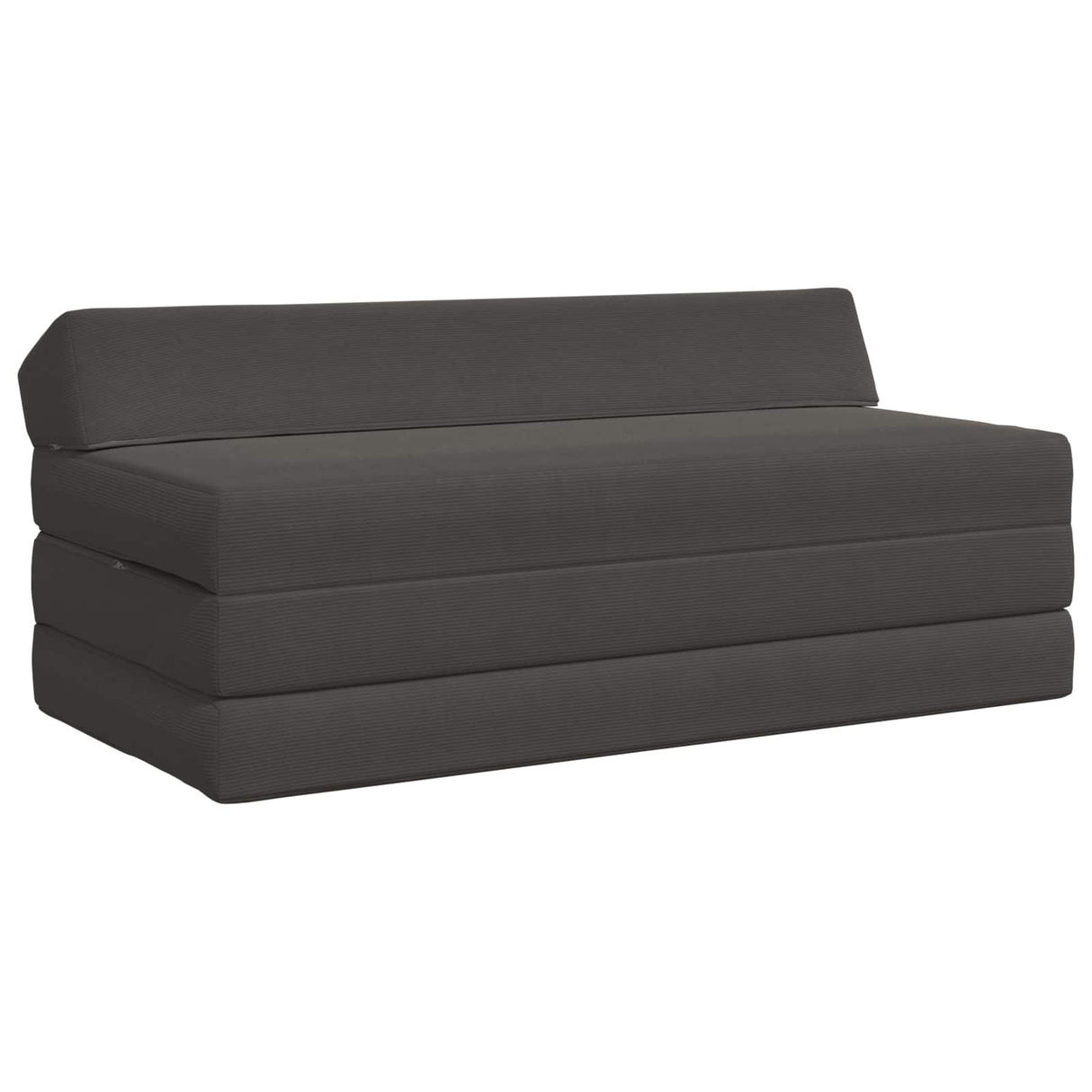 vidaXL Vouwbare Sofa Bed Lichtgrijs 120 x 60 x 49 cm Stof