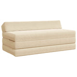 vidaXL Vouwbare Sofa Bed Lichtgrijs 120 x 60 x 49 cm Stof