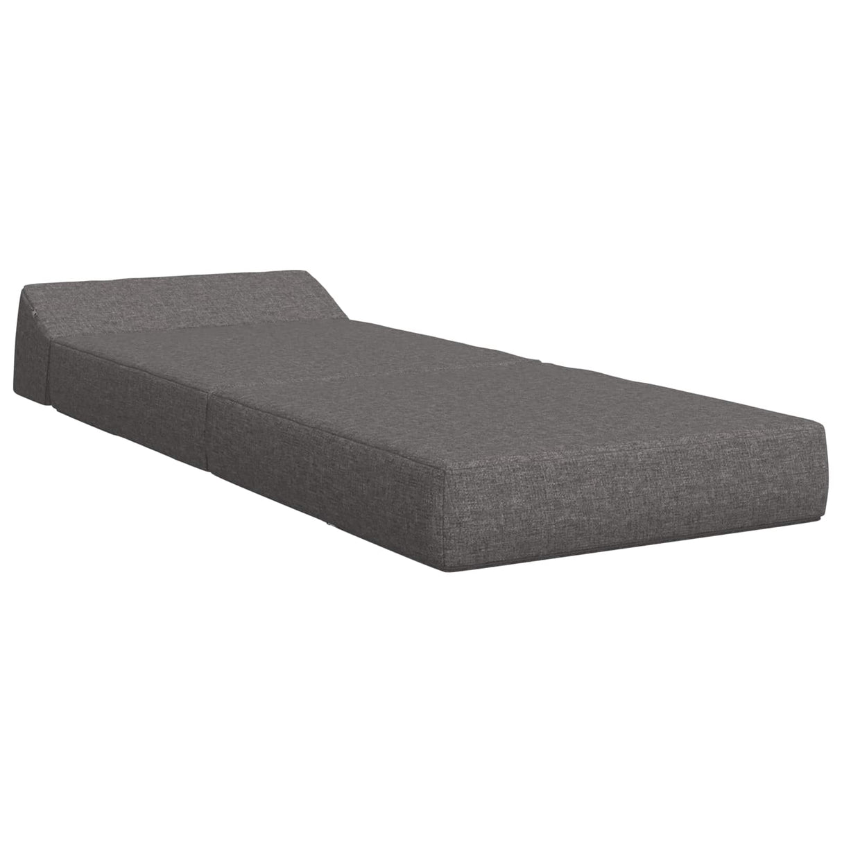 vidaXL Foldable Sofa Bed Light Grey 60 x 70 x 41 cm Fabric