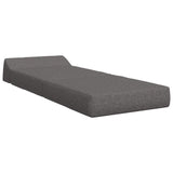 vidaXL Foldable Sofa Bed Light Grey 60 x 70 x 41 cm Fabric