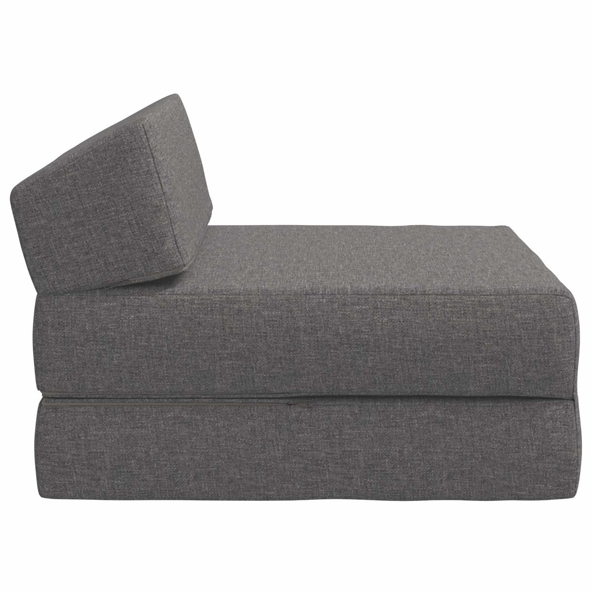 vidaXL Foldable Sofa Bed Light Grey 60 x 70 x 41 cm Fabric