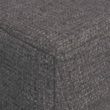 vidaXL Foldable Sofa Bed Light Grey 60 x 70 x 41 cm Fabric
