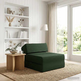 vidaXL Foldable Sofa Bed Light Grey 60 x 70 x 41 cm Fabric