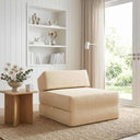 vidaXL Foldable Sofa Bed Light Grey 60 x 70 x 41 cm Fabric