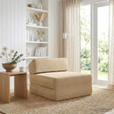 vidaXL Foldable Sofa Bed Light Grey 60 x 70 x 41 cm Fabric