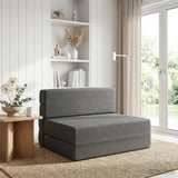 vidaXL Vouwbare Sofa Bed Lichtgrijs 70 x 72 x 60 cm Stof
