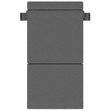 vidaXL Vouwbare Sofa Bed Lichtgrijs 70 x 72 x 60 cm Stof