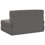 vidaXL Vouwbare Sofa Bed Lichtgrijs 70 x 72 x 60 cm Stof