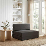 vidaXL Vouwbare Sofa Bed Lichtgrijs 70 x 72 x 60 cm Stof