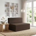 vidaXL Vouwbare Sofa Bed Lichtgrijs 70 x 72 x 60 cm Stof