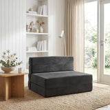 vidaXL Vouwbare Sofa Bed Lichtgrijs 70 x 72 x 60 cm Stof