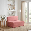 vidaXL Vouwbare Sofa Bed Lichtgrijs 70 x 72 x 60 cm Stof