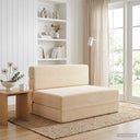 vidaXL Vouwbare Sofa Bed Lichtgrijs 70 x 72 x 60 cm Stof