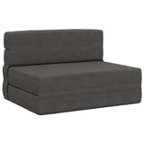 vidaXL Vouwsofa Bed Lichtgrijs 190 x 70 x 15 cm Stof