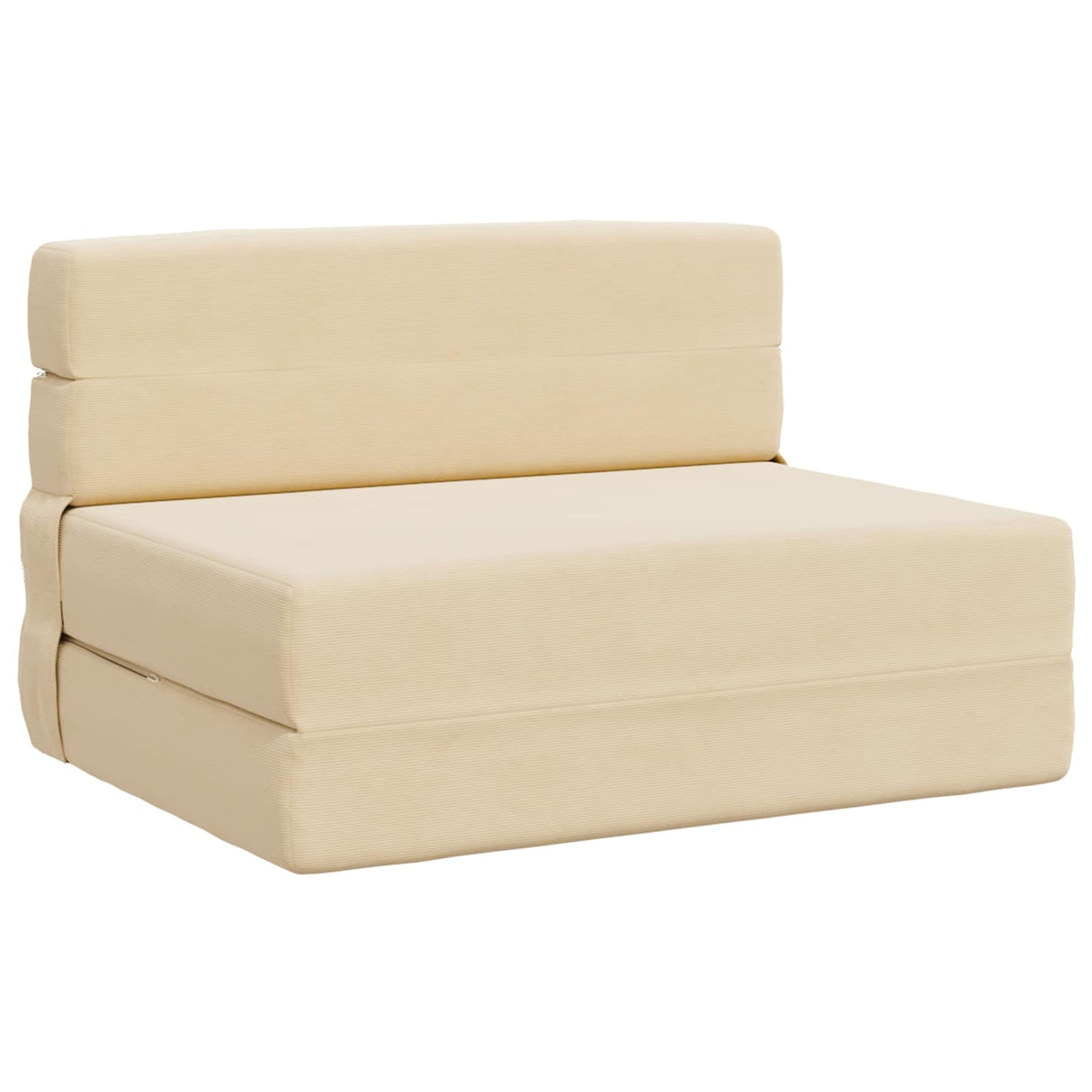 vidaXL Vouwsofa Bed Lichtgrijs 190 x 70 x 15 cm Stof
