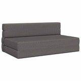 vidaXL Vouwsofa Bed Lichtgrijs 190 x 70 x 15 cm Stof