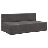 vidaXL Vouwsofa Bed Lichtgrijs 190 x 70 x 15 cm Stof