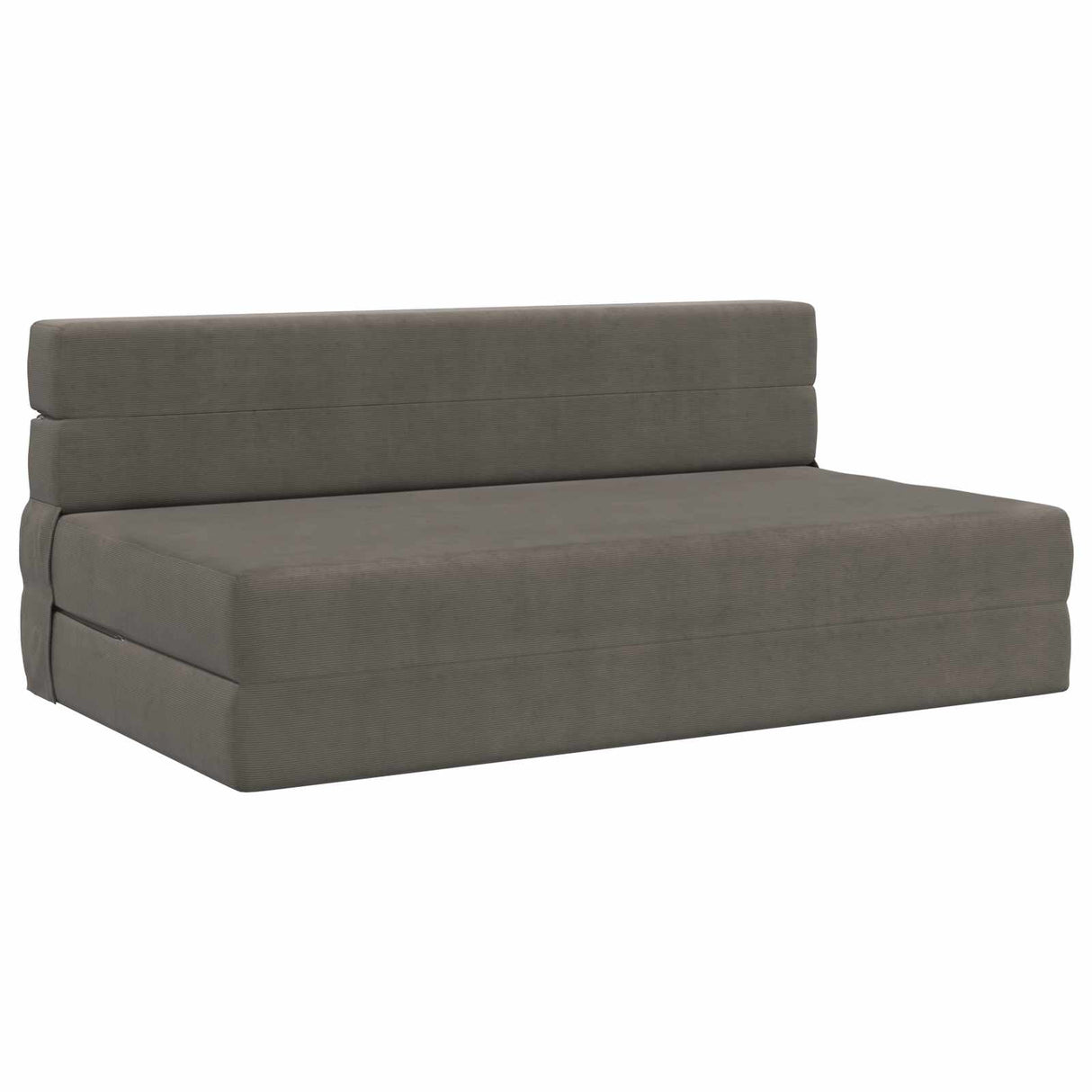 vidaXL Vouwsofa Bed Lichtgrijs 190 x 70 x 15 cm Stof