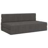 vidaXL Vouwsofa Bed Lichtgrijs 190 x 70 x 15 cm Stof
