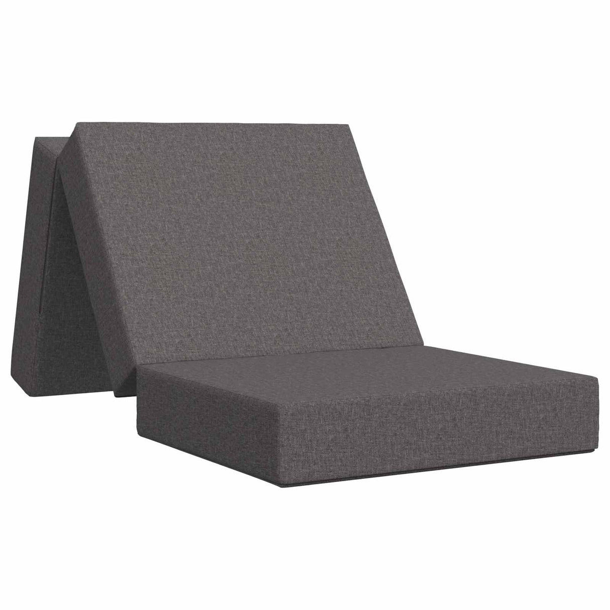 vidaXL Vouwbare Sofa Bed 75 x 63 x 45 cm Lichtgrijs