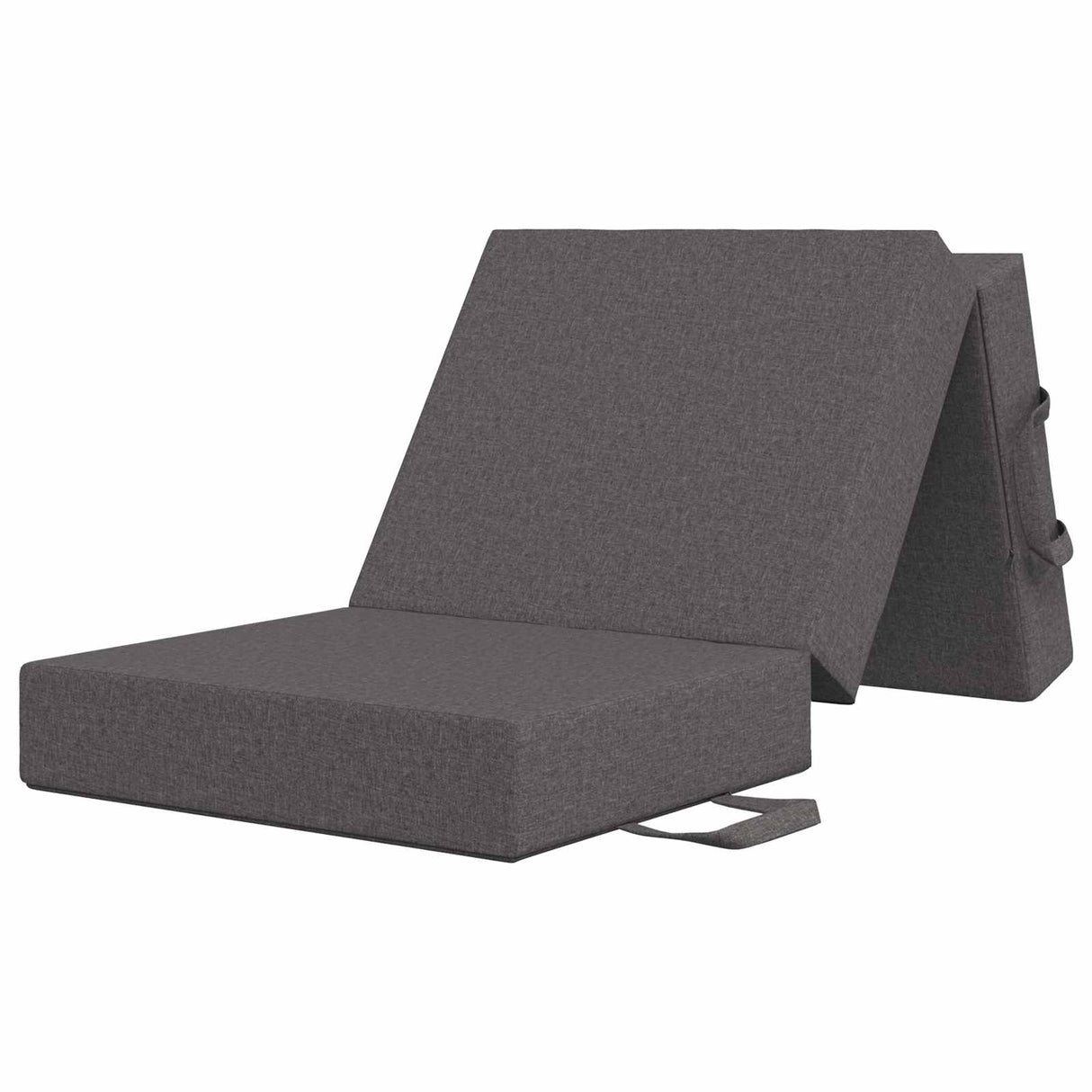 vidaXL Vouwbare Sofa Bed 75 x 63 x 45 cm Lichtgrijs