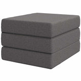 vidaXL Vouwbare Sofa Bed 75 x 63 x 45 cm Lichtgrijs