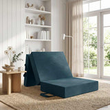 vidaXL Vouwbare Sofa Bed 75 x 63 x 45 cm Lichtgrijs