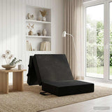 vidaXL Vouwbare Sofa Bed 75 x 63 x 45 cm Lichtgrijs