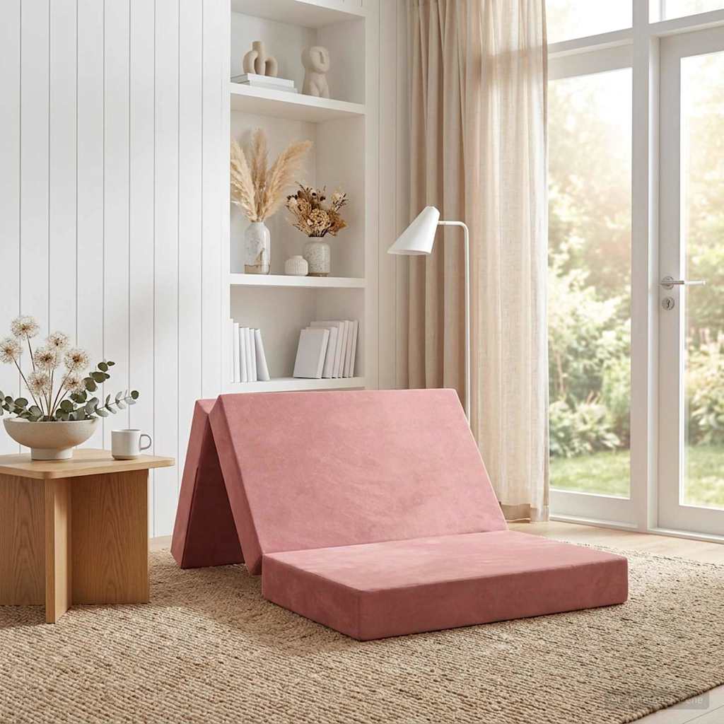 vidaXL Vouwbare Sofa Bed 75 x 63 x 45 cm Lichtgrijs