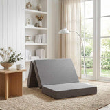 vidaXL Vouwbare Sofa Bed 75 x 63 x 45 cm Lichtgrijs