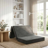 vidaXL Vouwbare Sofa Bed 75 x 63 x 45 cm Lichtgrijs