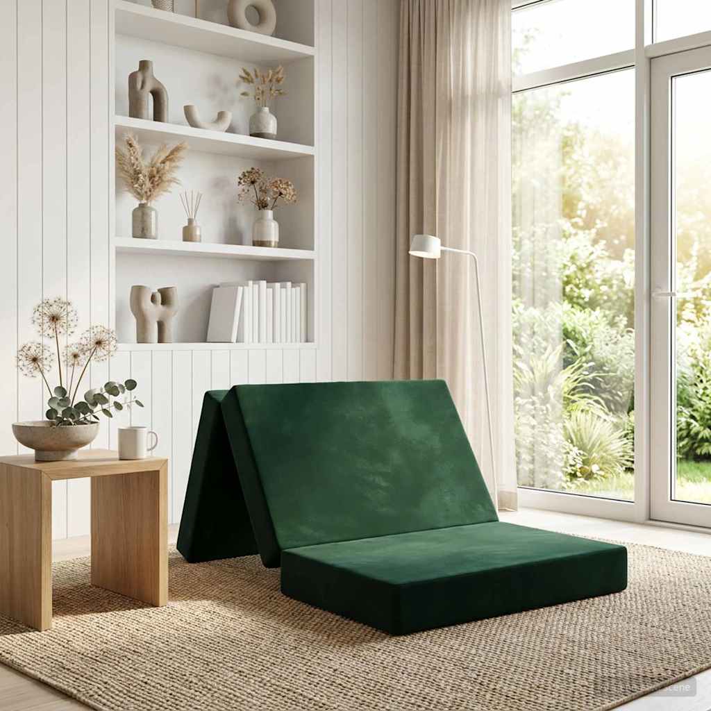 vidaXL Vouwbare Sofa Bed 75 x 63 x 45 cm Lichtgrijs